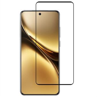 For vivo X200 Pro 5G Silketrykk Skjermbeskytter 3D Høy Aluminiums-Silikon Glassfilm