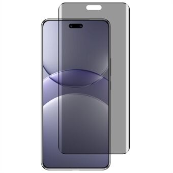 For Huawei nova 13 Pro / Oneplus 13 Pro Anti-Spy Skjermbeskytter 3D Høy Aluminium-Silikonglassfilm