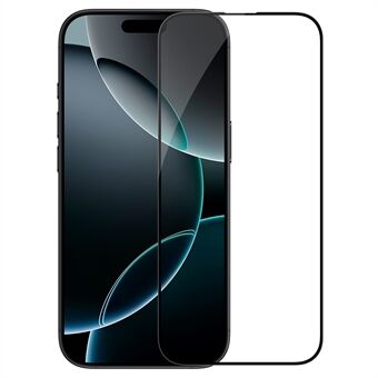 NILLKIN 3D CP+MAX For iPhone 16 Pro Skjermbeskytter Full Dekning Anti-eksplosjon AGC Glassfilm