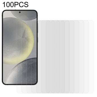 100 stk For Samsung Galaxy S25+ / S24+ Skjermbeskytter Anti-ripe Herdet Glassfilm