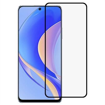 Knusesikker herdet glassfilm for Huawei nova Y90 4G, Ultra Clear Silke Printing Full Lim Heldekkende Skjermbeskytter