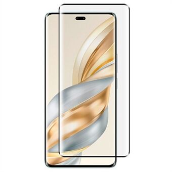 RURIHAI For Honor X60 Pro 5G Høyt Aluminiums-Silisium Glass Telefon Skjermbeskytter 3D Buet Side Lim Film