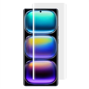 RURIHAI For Infinix Hot 50 Pro 4G Skjermbeskytter 3D UV Lim Høyaluminium-silikonglassfilm