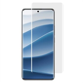 RURIHAI For Xiaomi Redmi Note 14 Pro+ 5G Skjermbeskytter 3D UV-lim Høyaluminium-silikonglassfilm