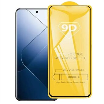 For Xiaomi 15 Skjermbeskytter 9D Side Lim Full Dekning Herdet Glassfilm