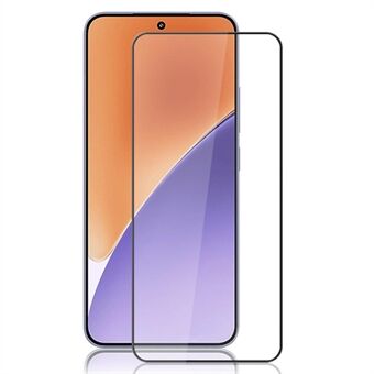 MOCOLO For Xiaomi 15 Skjermbeskytter Anti-Knusing Silketrykk Herdet Glassfilm - Svart