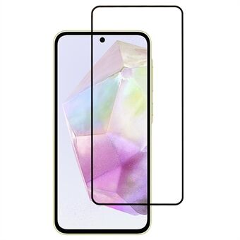 For Samsung Galaxy A36 5G / A56 5G Skjermbeskytter Silketrykk Full Lim Herdet Glass Skjermfilm