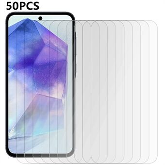 50 stk for Samsung Galaxy A56 5G / A36 5G skjermbeskytter ultra klar full lim herdet glassfilm