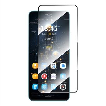 For Huawei nova 13 5G ENKAY HAT PRINCE Skjermbeskytter Anti-Explosjon 9H Silketrykk 0,26mm Skjermfilm - Transparent