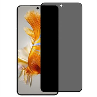 For Huawei Mate 50 4G Anti- Spy heldekkende silkeutskrift skjermbeskytter Anti-eksplosjon herdet glass skjermfilm (sidelim)