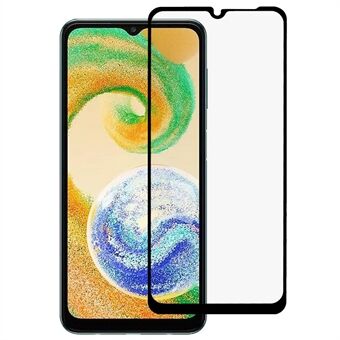 RURIHAI for Samsung Galaxy A04s 4G (164,7 x 76,7 x 9,1 mm) Sekundær herding skjermbeskytter 2,5D 0,26 mm høy aluminium-silisiumglass full lim Eksplosjonssikker film