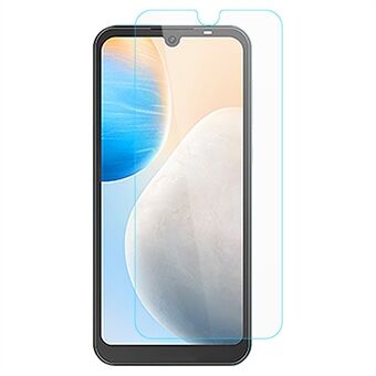 For Tecno Pop 6 4G Skjermbeskytter i herdet glass 0,3 mm Arc Edge HD Transparent Anti-eksplosjonsfilm