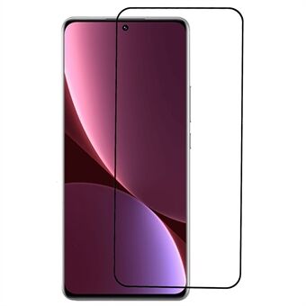 Silketrykk full lim herdet glassfilm for Xiaomi 13 5G, anti-eksplosjon HD klar fullskjermbeskytter