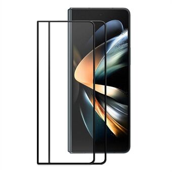 ENKAY HAT Prince 2STK / Sett For Samsung Galaxy Z Fold4 5G Heldekkende Sensitiv berøringsskjermbeskytter 0,26 mm 2,5D Anti- Scratch Anti-fingeravtrykk herdet glassfilm