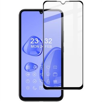 IMAK Pro+ Series for Samsung Galaxy A34 5G heldekkende skjermbeskytter Sensitive Touch Ultra Clear herdet glassfilm