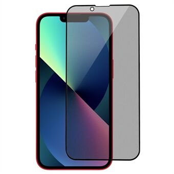 RURIHAI For iPhone 13 6,1 tommer / 13 Pro 6,1 tommer / 14 Full Lim Anti- Spy beskyttelsesfilm AG Matt Anti-fingeravtrykk Høy aluminium-silikon glass skjermbeskytter