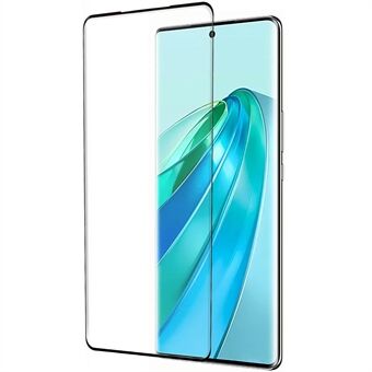 3D buet herdet glassfilm for Honor X9a 5G Sidelim Fulldekkende HD Anti-eksplosjonsskjermbeskytter