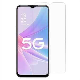 For Oppo A78 5G høy aluminium-silikon glass skjermbeskytter 2.5D Arc Edge Transparent Film