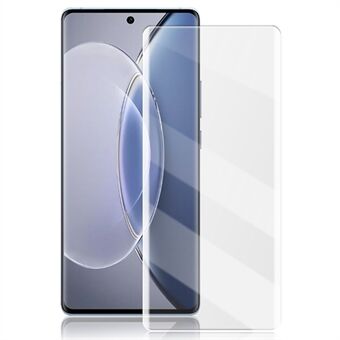 AMORUS For vivo X90 5G herdet glass fullskjermbeskytter full lim 3D buet UV flytende HD klar film