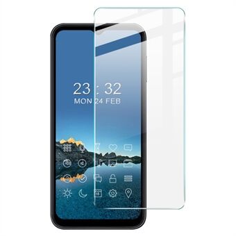 IMAK H-serien for Samsung Galaxy A14 4G / 5G skjermbeskytter Anti-eksplosjon full lim HD herdet glassfilm