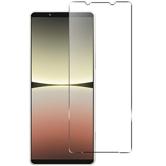 For Sony Xperia 1 V Anti-eksplosjon skjermbeskytter 2.5D Arc Edge HD Klart herdet glassfilm