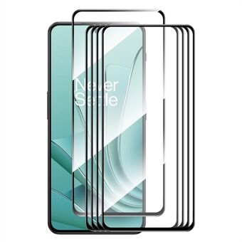 ENKAY HAT Prince 5 stk for OnePlus ACE 2V 0,26 mm 9H Høy Aluminium-silisium Glass Anti- Scratch Film Silke Printing 2,5D skjermbeskytter