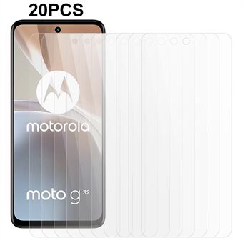 20 stk / sett 0,3 mm 2,5D skjermbeskytter for Motorola Moto G32 4G , Anti-eksplosjon herdet glassfilm