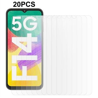 20 STK For Samsung Galaxy F14 5G Anti-eksplosjon herdet glassfilm 2,5D 0,3mm telefonskjermbeskytter