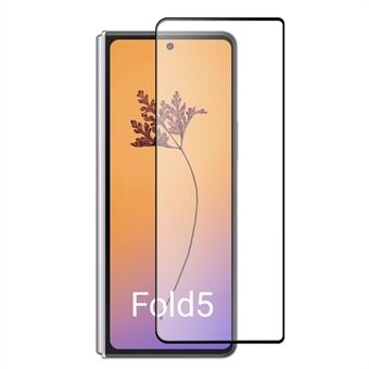 RURIHAI For Samsung Galaxy Z Fold5 5G Skjermbeskytter 0,26 mm 9H 2,5D Sekundær herding Høy aluminium-silisium glassfilm