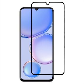 For Huawei nova Y71 4G full lim fullskjermbeskytter silkeutskrift herdet glass HD klar telefonfilm