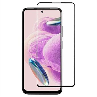 For Xiaomi Redmi Note 12S 4G Full Glue Telefon Skjermbeskytter Silke Utskrift Herdet Glass Ultra Clear Film