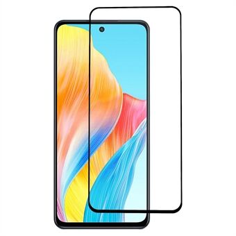 Silk Printing Phone Screen Protector for Oppo A98 5G, Full Lim Herdet Glass Full Cover HD Clear Film