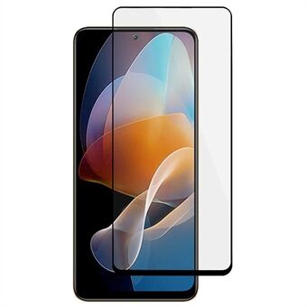 For Xiaomi Redmi Note 12R Pro 5G Skjermbeskytter i herdet glass Silkeutskrift Hellim Full dekselfilm