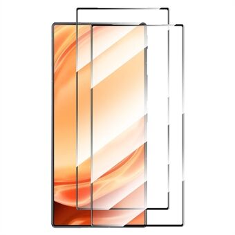 ENKAY HAT Prince 2stk for ZTE nubia Z50 Ultra Silk Printing Anti- Scratch Film 0.26mm 2.5D High Aluminium-silikon Glass Skjermbeskytter