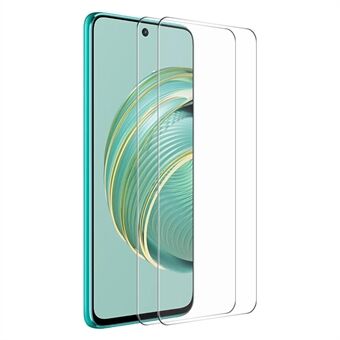 ENKAY HAT Prince 2stk 0,26 mm skjermbeskytter for Huawei nova 10z 4G , 9H 2,5D HD Klar høy aluminium-silikon glassfilm