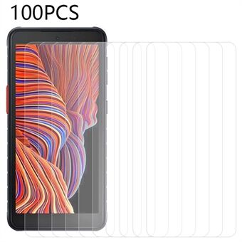 100 STK skjermbeskytter for Samsung Galaxy Xcover 5, ultraklar anti- Scratch herdet glassfilm