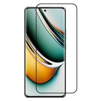 For Realme 11 Pro 5G buet herdet glassfilm Silkeutskrift Full Cover Full Lim HD Klar skjermbeskytter