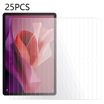 25 STK nettbrett herdet glassfilm for Lenovo Tab P12, skjermbeskytter med høy gjennomsiktighet