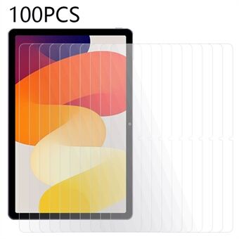 100 STK For Xiaomi Redmi Pad SE Anti Scratch Nettbrett Skjermbeskytter Ultra Clear Herdet Glass Film