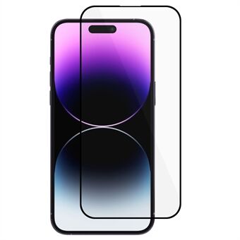 D Pro Silke Printing herdet glassfilm for iPhone 15 Pro , High Clarify Anti- Scratch skjermbeskytter