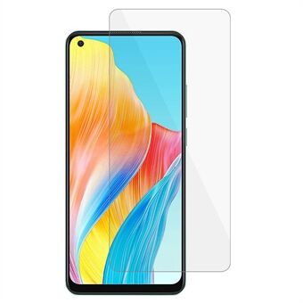 For Oppo A78 4G Boblefri installasjon Skjermbeskytter Superklart herdet glassfilm 0,3 mm Edge