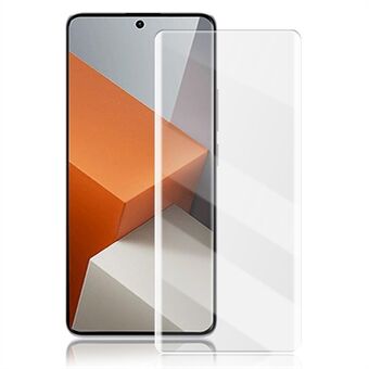 MOCOLO For Xiaomi Redmi Note 13 Pro+ 5G Herdet Glass UV Væske Fullskjermsbeskytter 3D Buet Film