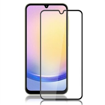 MOCOLO For Samsung Galaxy A25 5G (Global) (161.0 x 76.5 x 8.3mm) Fullskjermsbeskytter HD Klar Silketrykket Herdet Glassfilm - Svart