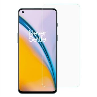 AMORUS skjermfilm for OnePlus Nord 2 5G høy hardhet Anti- Scratch 2.5D høy aluminium-silisium glass HD klar beskytter