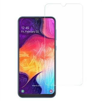 AMORUS For Samsung Galaxy A50/A50s/A30s Høy aluminium-silisium glassfilm 9H hardhet 2.5D Anti Scratch HD Clear Screen Protector