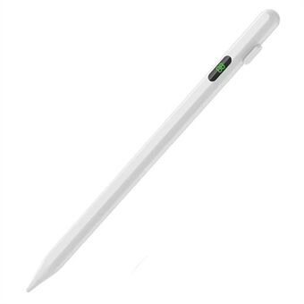 Stylus Pen Kapasitiv skjermskriving Stylus Pencil med Power Display for iPad / iPhone / Android-nettbrett