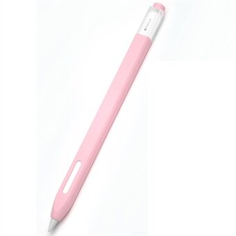 For Apple Pencil (2. generasjon) Jelly Stylus Pen Silikonhylse Anti-dråpe anti-smuss-deksel (kort versjon)