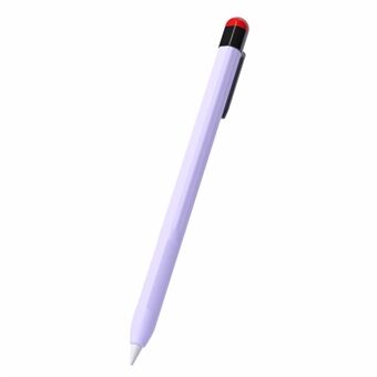 For Apple Pencil (2. generasjon) Stylus Penn Erme Silikon Anti-støv Klipsdesign Deksel