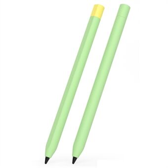 For Xiaomi Smart Pen (3. generasjon) Beskyttelsesetui Kontrastfarge Styluspenn Deksel med doble pennekapsler