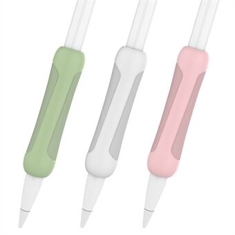 3 stk. Silikonbeskyttelse til Apple Pencil (1. generasjon) / (2. generasjon) Styluspenn Deksel og Holder